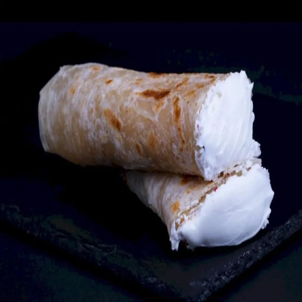 Chapati With Kiri Cheese